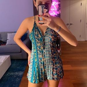 Patterned Romper